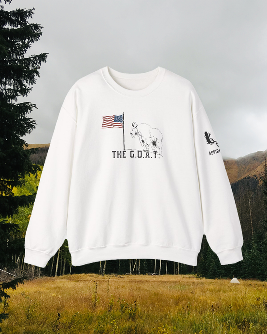 Aspire Wild The "G.O.A.T" sweatshirt