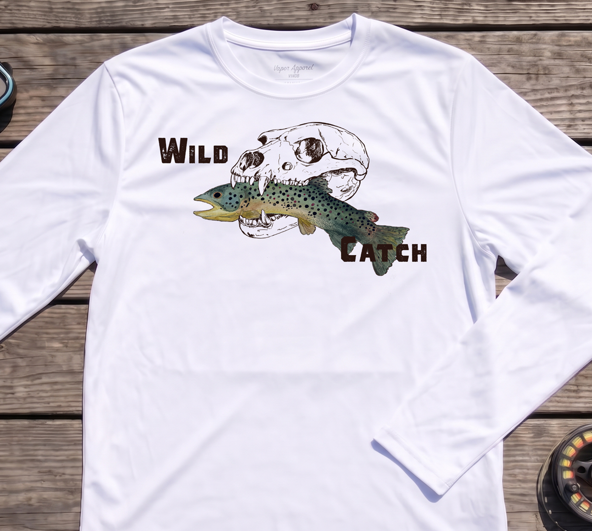 Wild Catch unisex solar crew | Aspire Wild Outdoor Gear