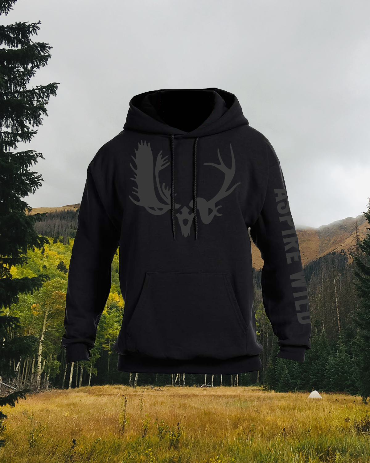 Aspire Wild logo hoodie