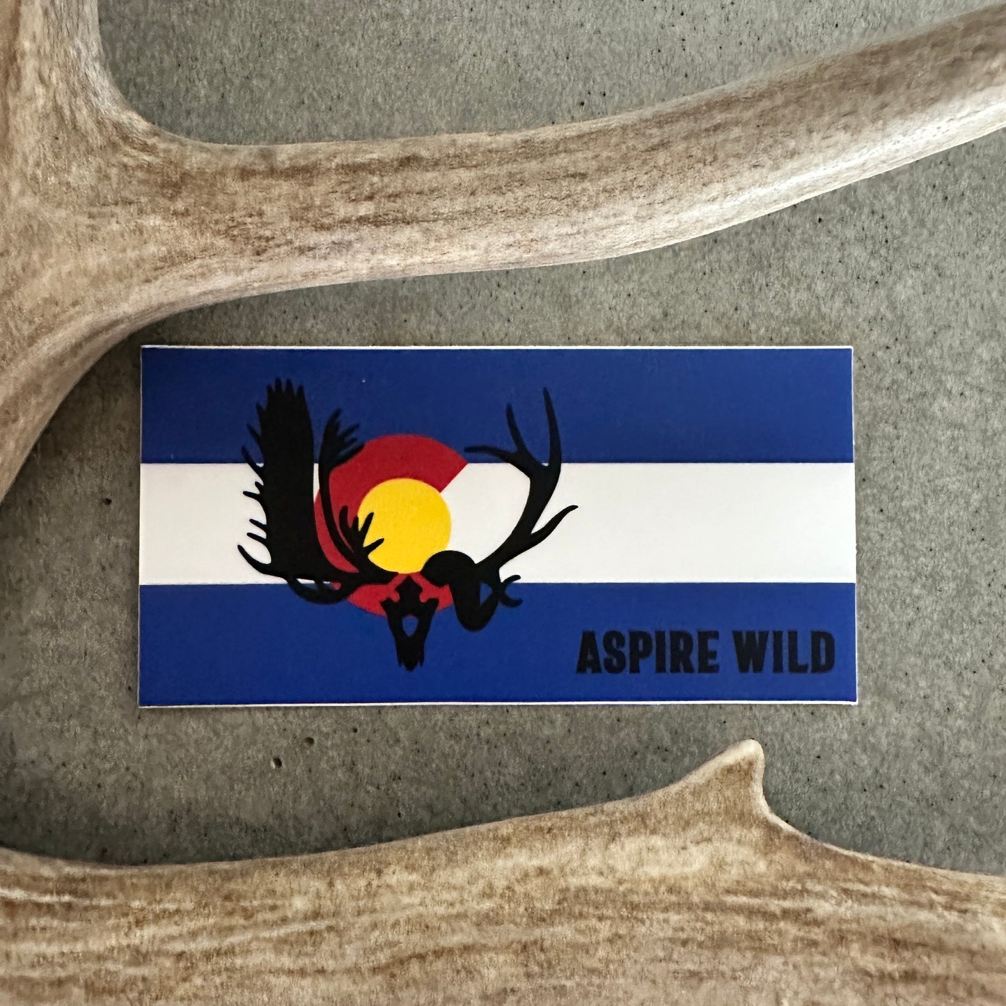 Colorado Flag AW sticker