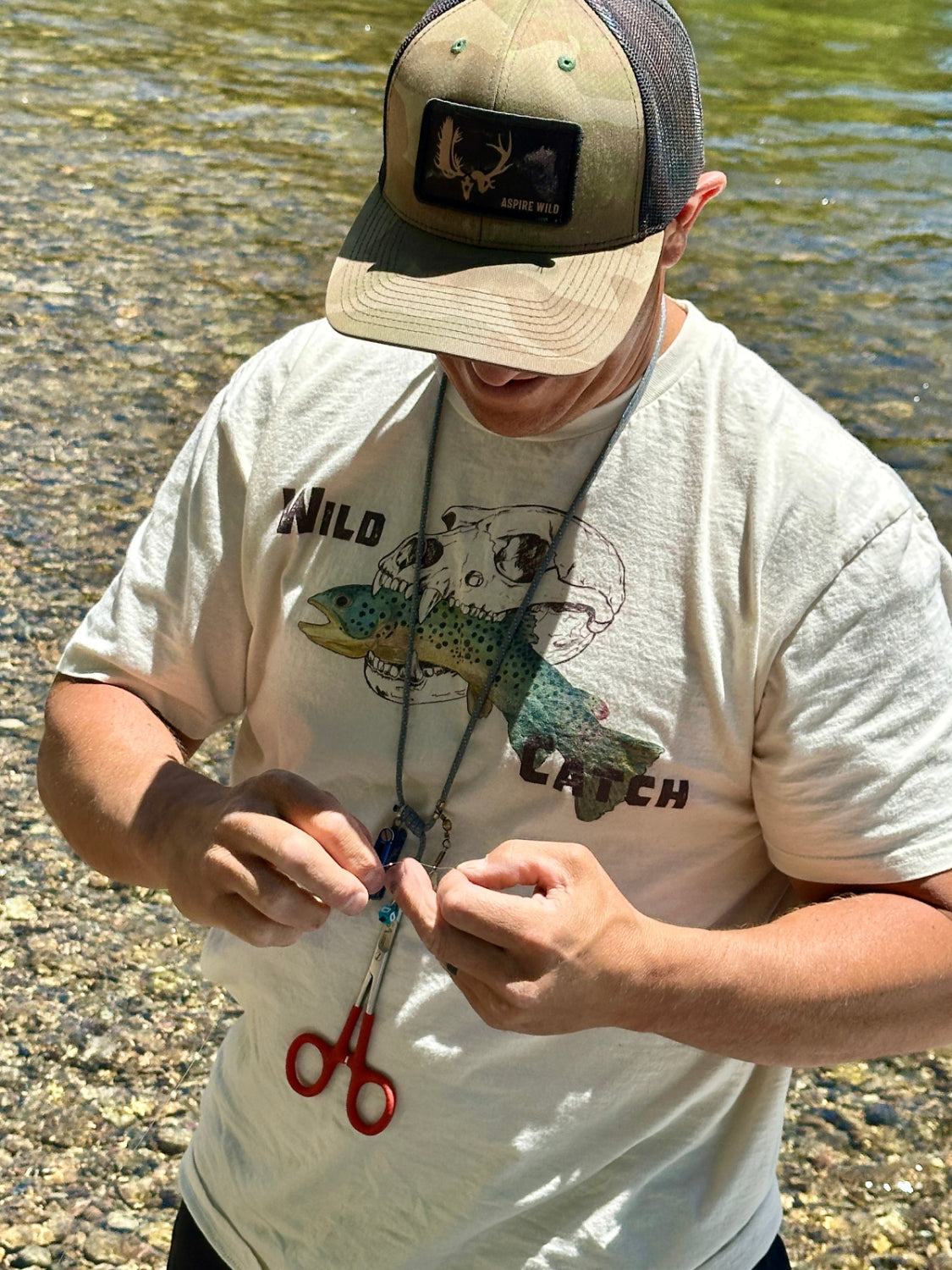 Wild Catch t-shirt | Aspire Wild Outdoor Gear